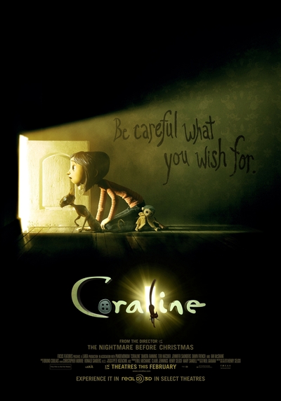 Coraline (2009) โครอลไลน์กับโลกมิติพิศวง