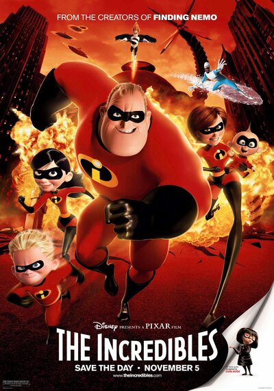 The Incredibles 1 (2004) รวมเหล่ายอดคนพิทักษ์โลก ภาค 1