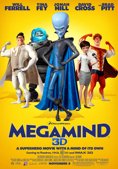 Megamind (2010) จอมวายร้ายพิทักษ์โลก