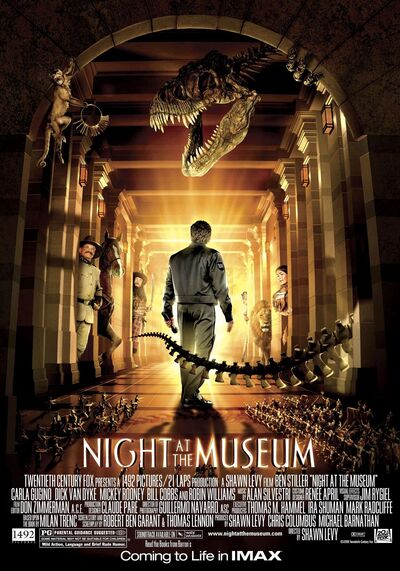 Night at the Museum 1 (2006) คืนมหัศจรรย์ พิพิธภัณฑ์มันส์ทะลุโลก