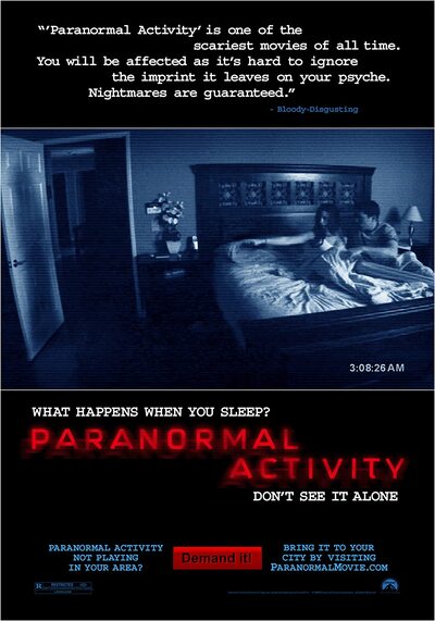 Paranormal Activity 1 (2007) เรียลลิตี้ ขนหัวลุก ภาค 1