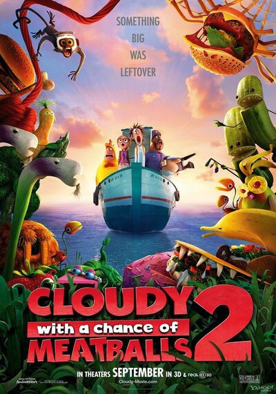 Cloudy with a Chance of Meatballs 2 (2013) มหัศจรรย์ของกินดิ้นได้
